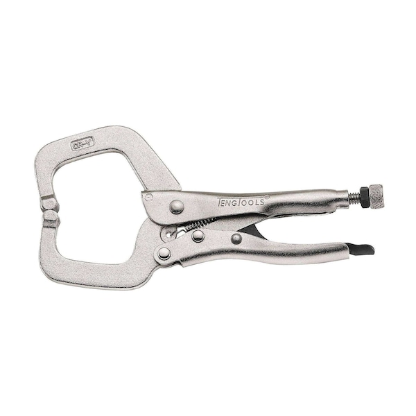 406-6S 6" C Clamp Power Grip Pliers w/Non Pinch Rel